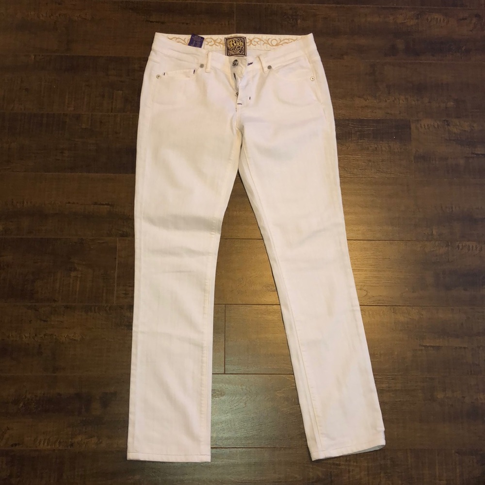 Rich & Skinny white skinny jeans